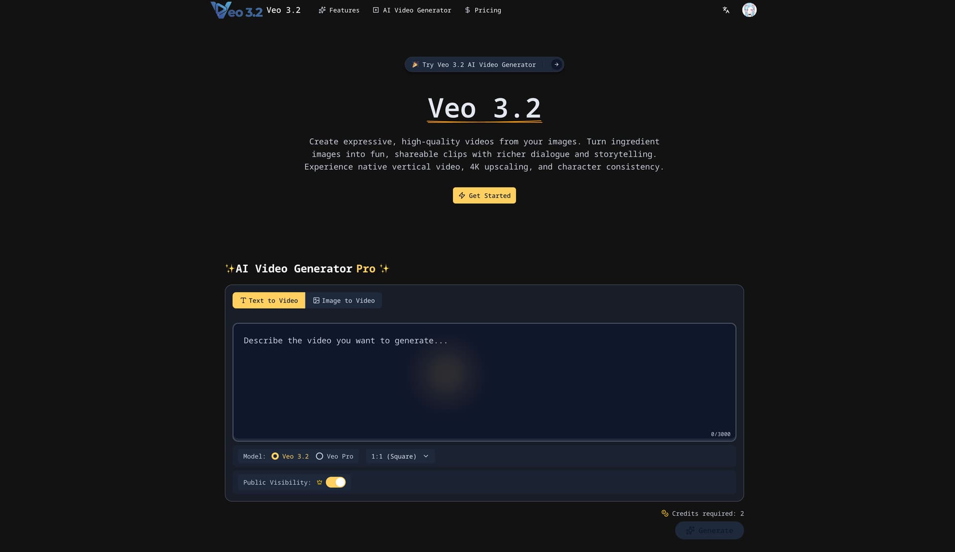 Veo 3.2 screenshot