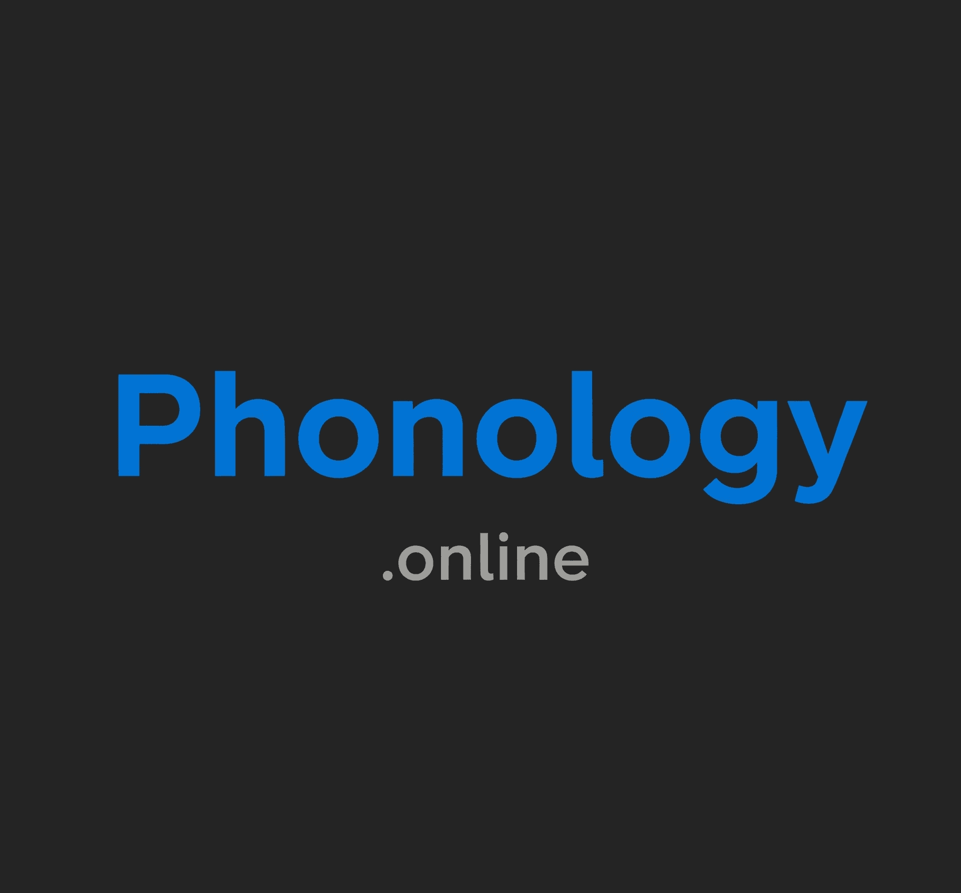 Phonology logo