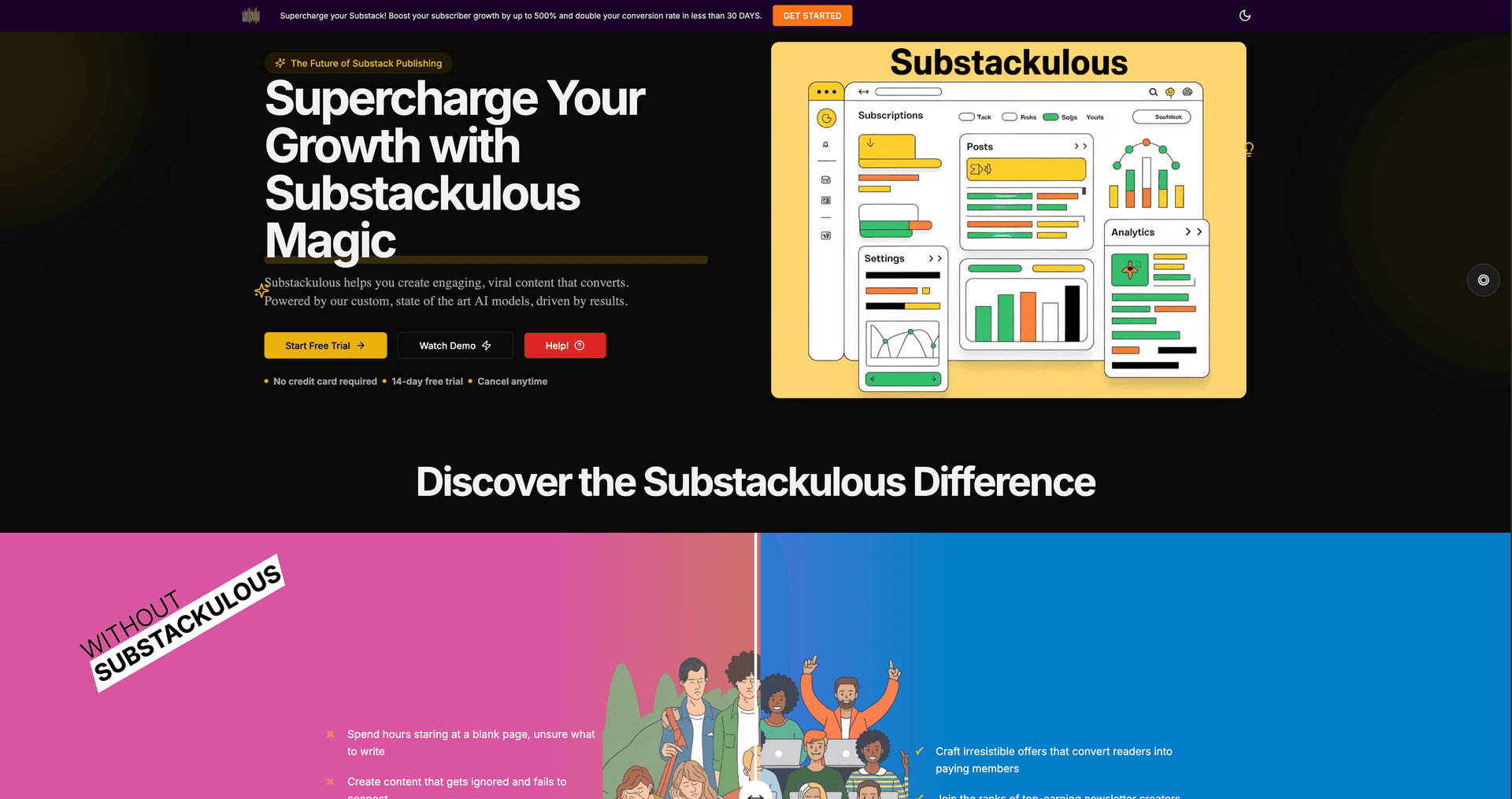 Substackulous screenshot