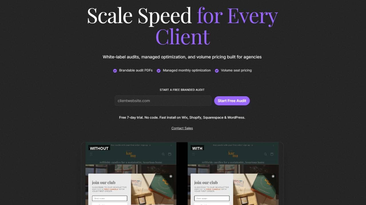 TheWebBooster screenshot