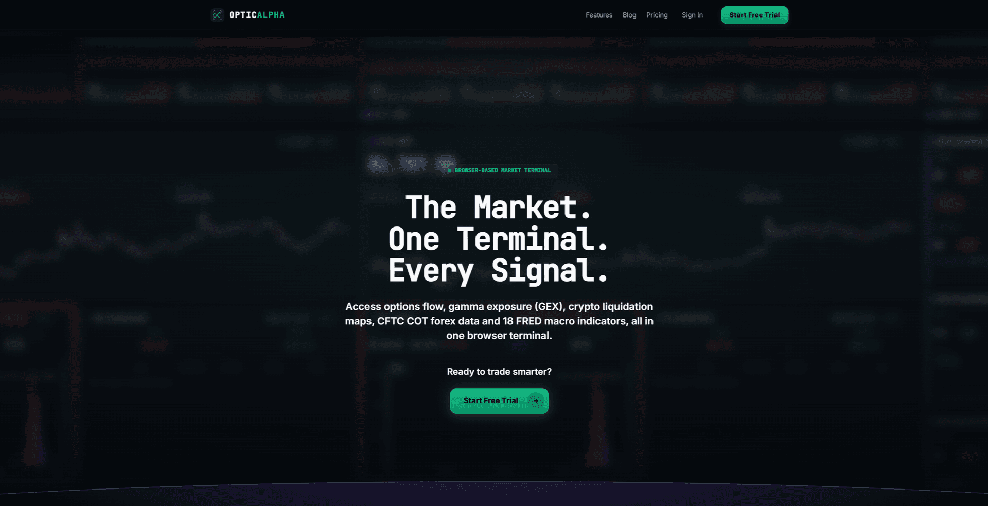 OpticAlpha screenshot