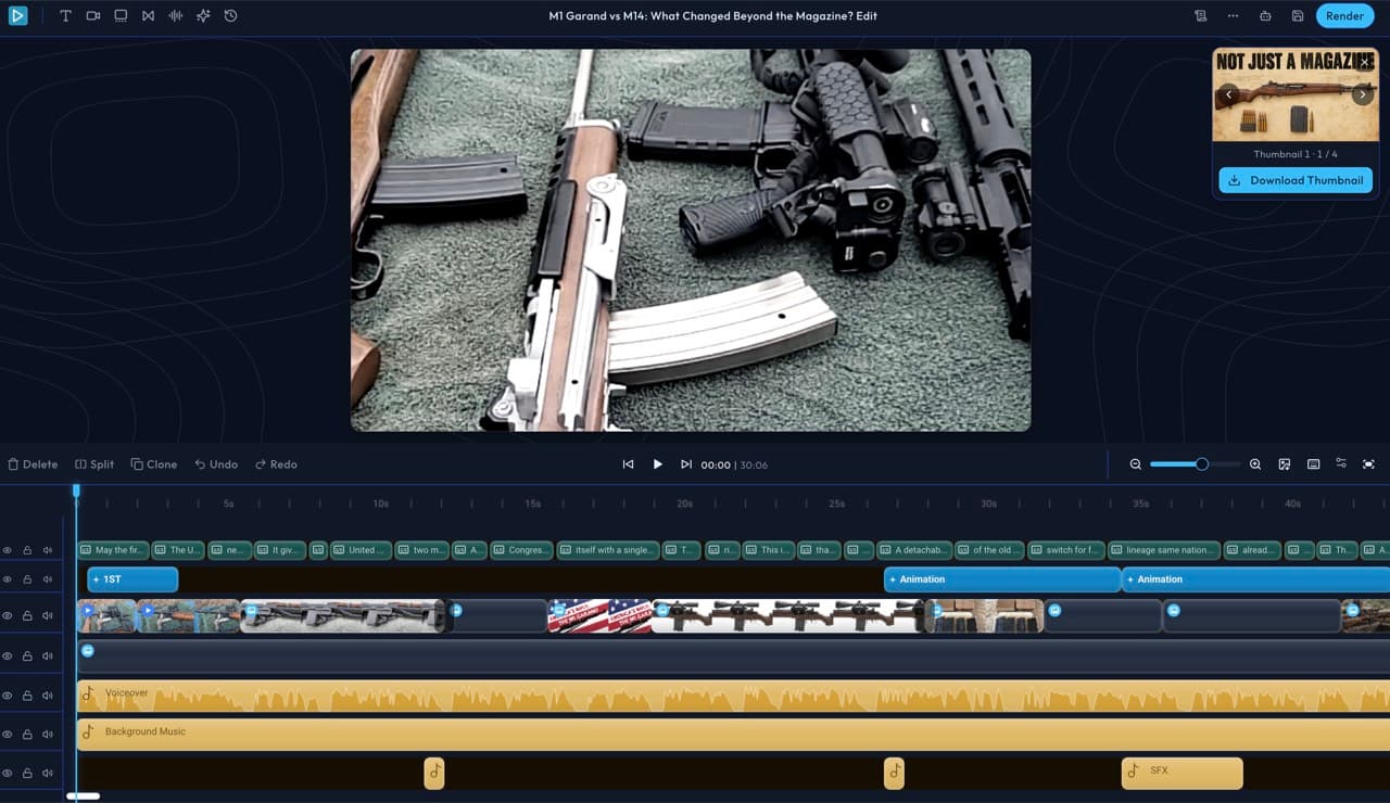 Cliptude screenshot