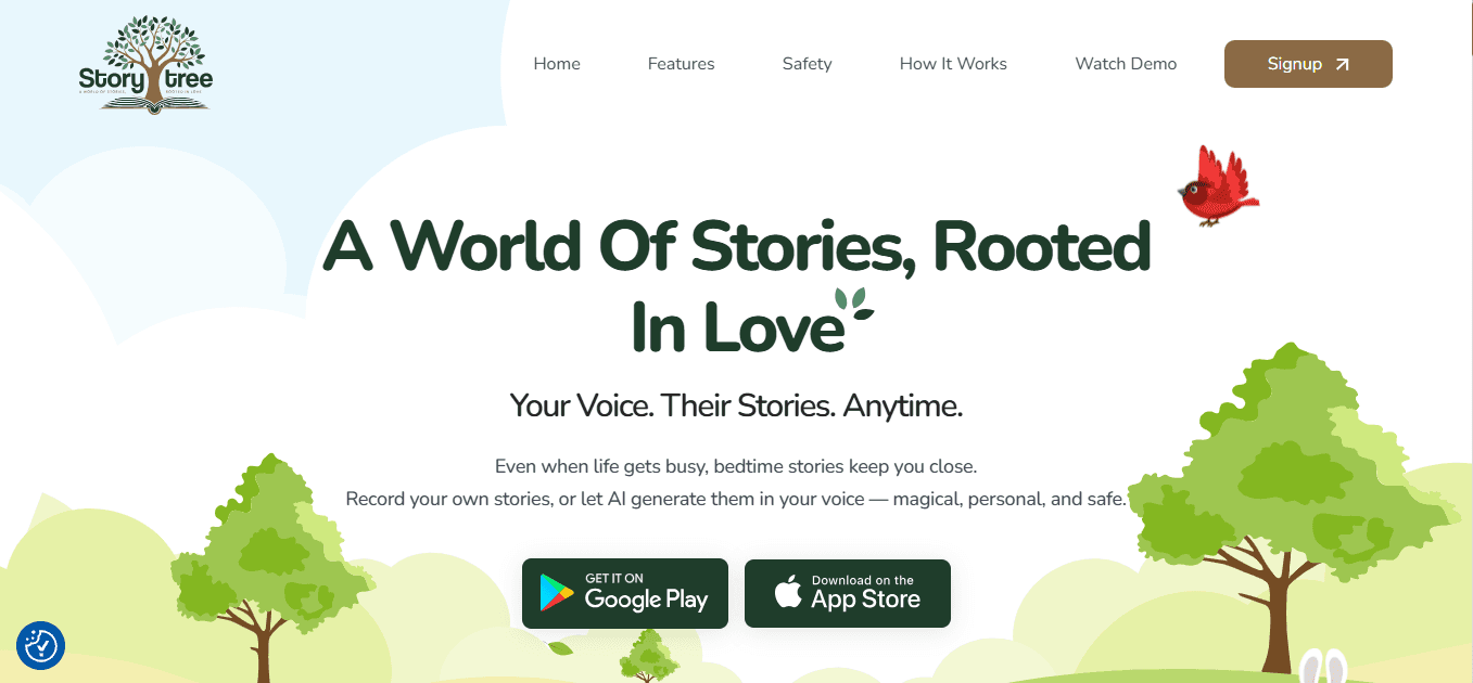 StoryTree App screenshot